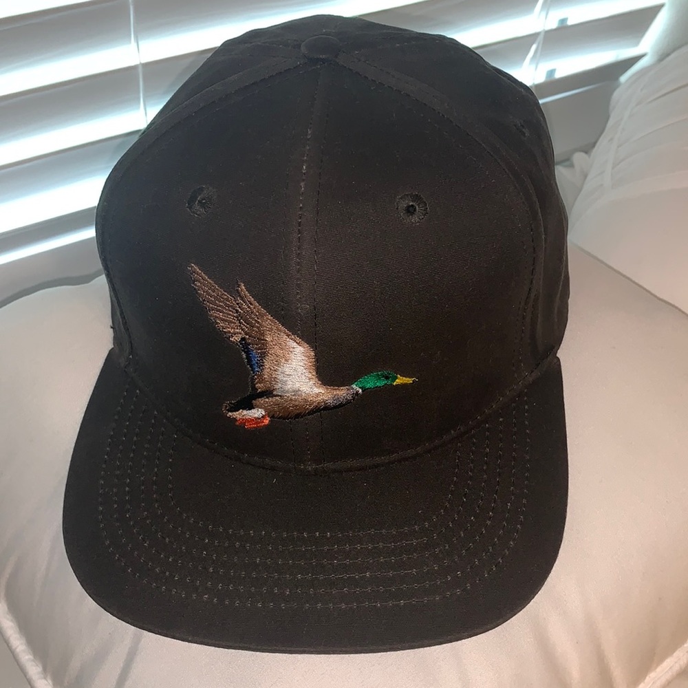 Flat bill hat